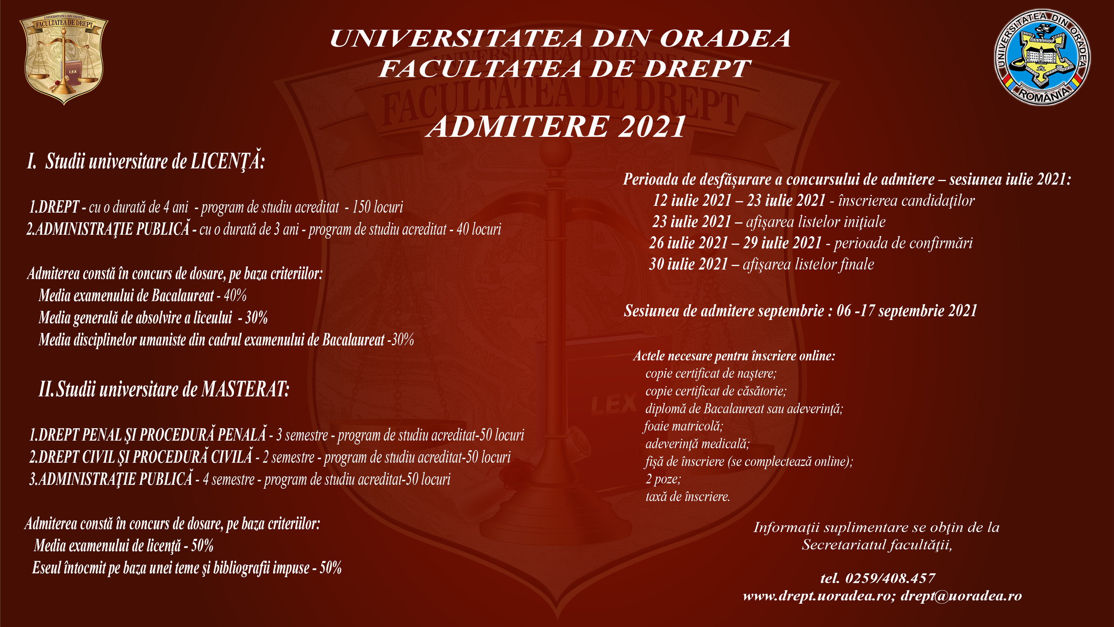 Universitatea Din Oradea - Website Oficial De Comunicare Si Portal ...